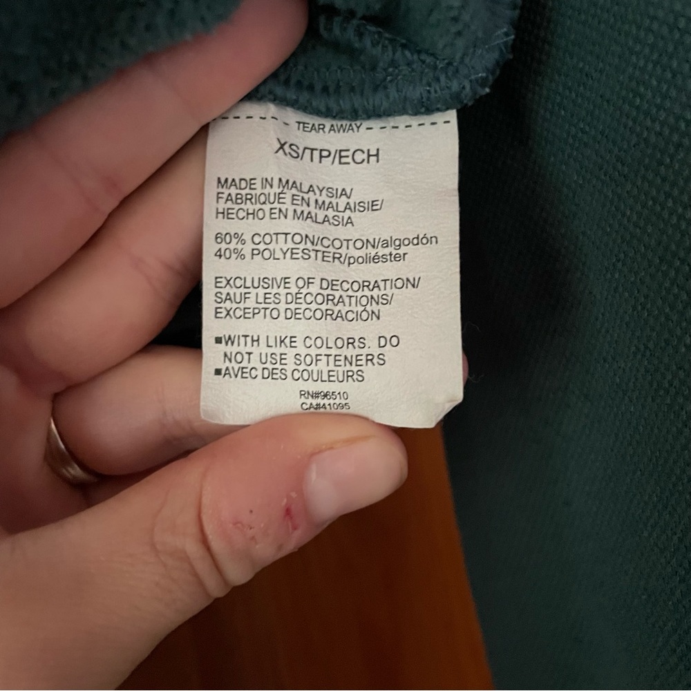 Under Armour Half Zip Cropped Pullover Sweatshirt - image 7